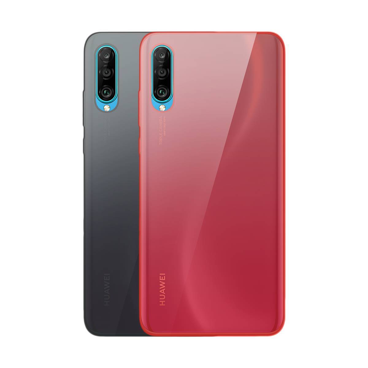 Pack de 2 Coques pour Huawei P30 Lite Souples Dégradées Antichocs-0