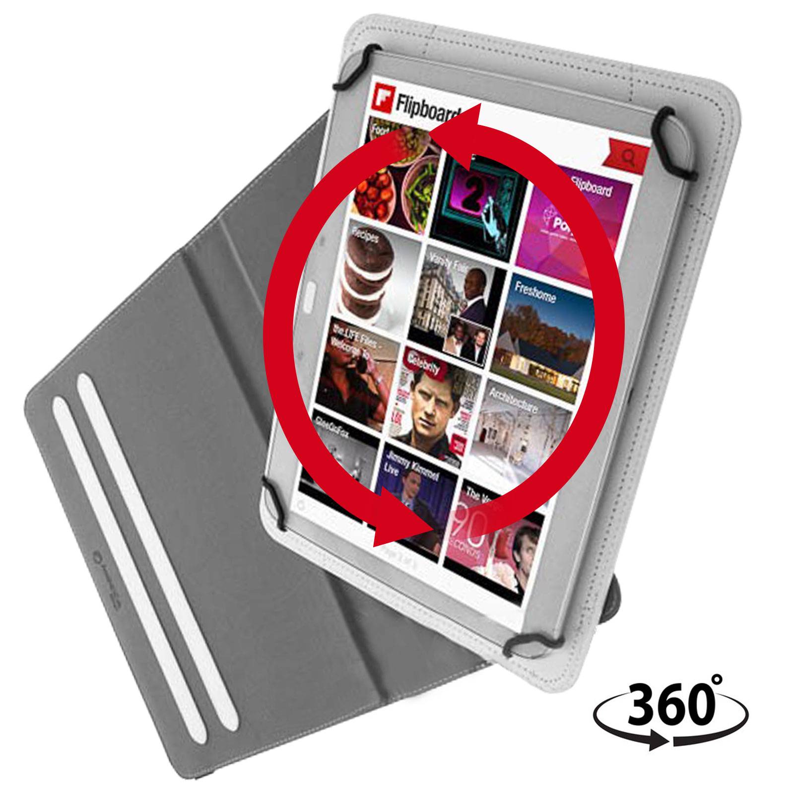 Housse Universelle pour Tablette 10" Série First Class Support stand 360-4