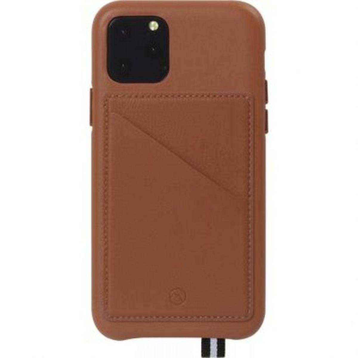 Coque pour iPhone 11 Pro Elysée en Cuir avec porte-carte magnétique amovible-0