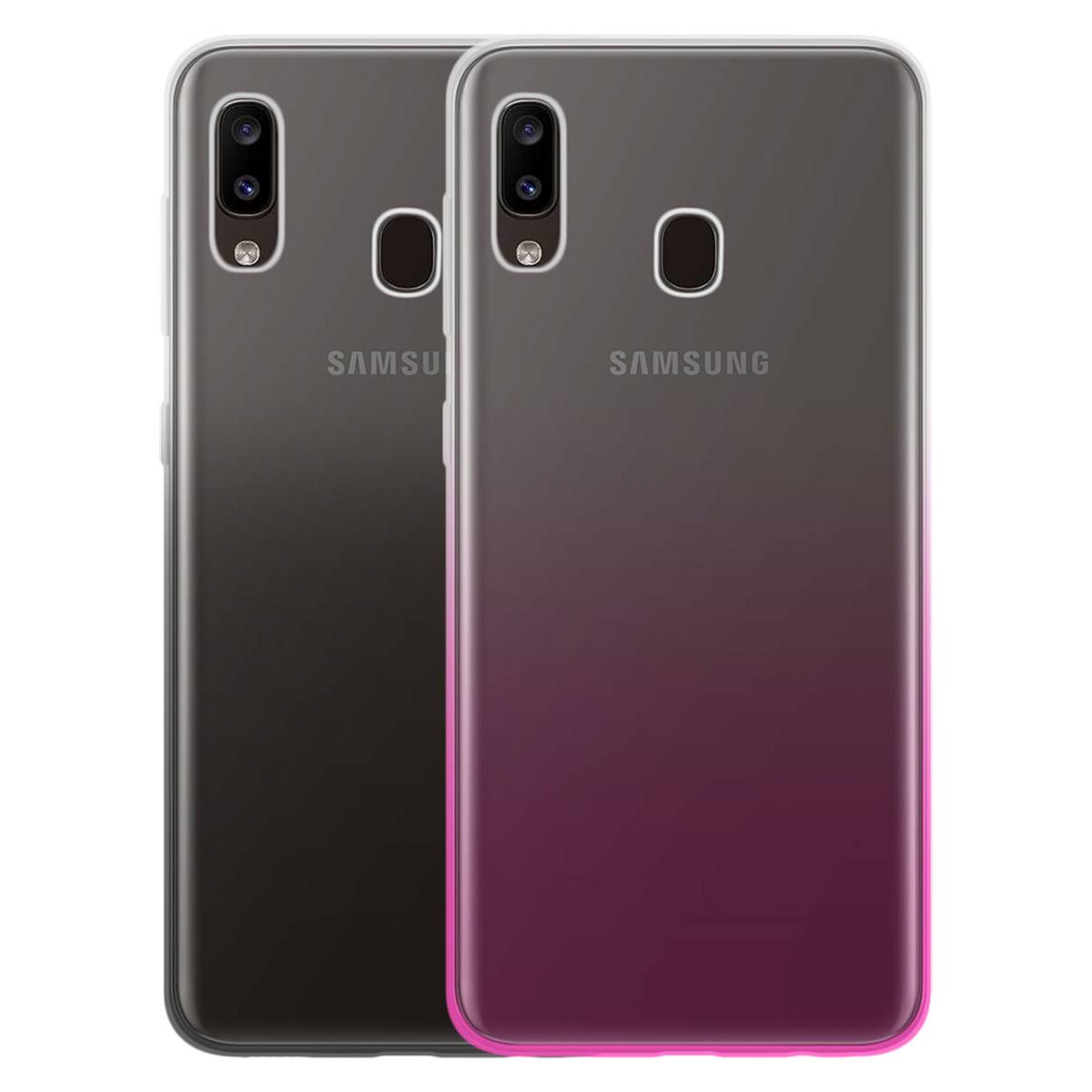 Pack Coques Souples pour Galaxy A20e Ultra Résistant-0