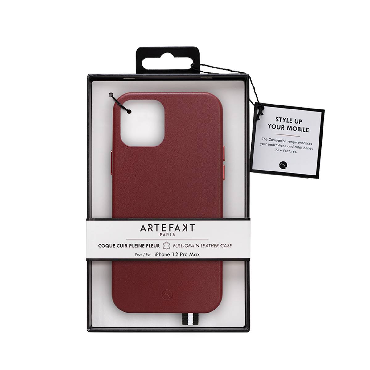Coque pour iPhone 12 Pro Max en Cuir Elysée-4