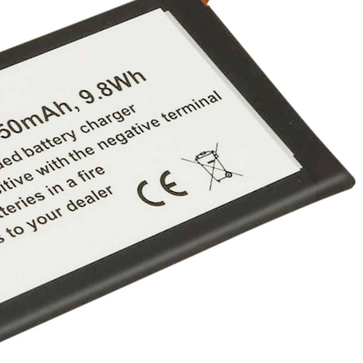 Batterie pour Smartphone Galaxy S6 Li-Polymère 3.85V 2550mAh 9.8Wh-3