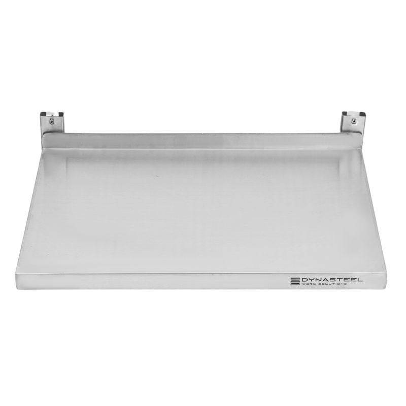 Etagère Murale en Inox sur Crémaillères - L 600 x P 400 mm-0