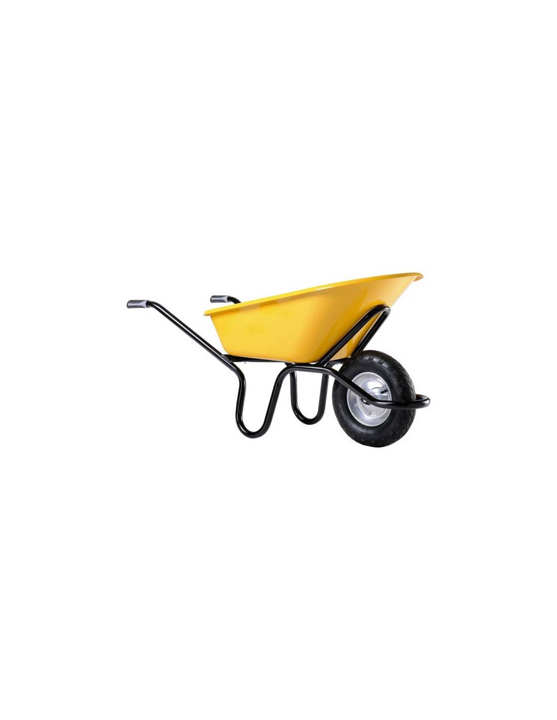 Brouette Bati Plus 110l Roue Increvable, Châssis Renforcé - Haemmerlin-0