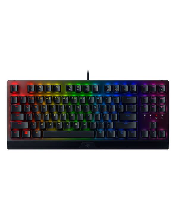 Razer BlackWidow V3 Tenkeyless, Mini, Clavier mécanique, AZERTY, LED RGB, Noir-0