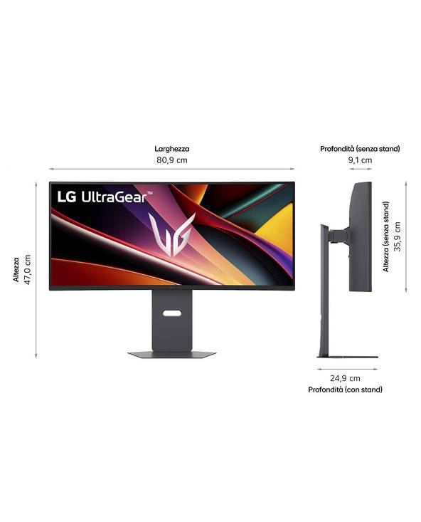 LG 34G600A-B, 86,4 cm (34"), 3440 x 1440 pixels, Wide Quad HD, LCD, 5 ms, Noir-2