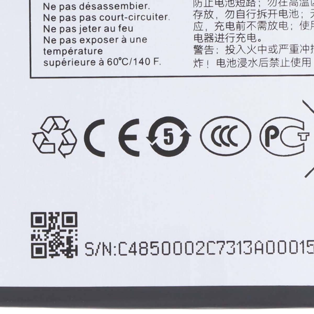 Batterie pour Smartphone TCL 20L / 20L Plus Li-polymère 3.85V 5000mAh 19.25Wh-3