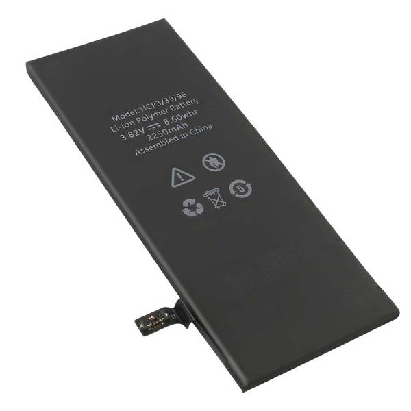 Batterie pour Smartphone iPhone 6 Li-polymère 3.82V 2250mAh 8.6Wh