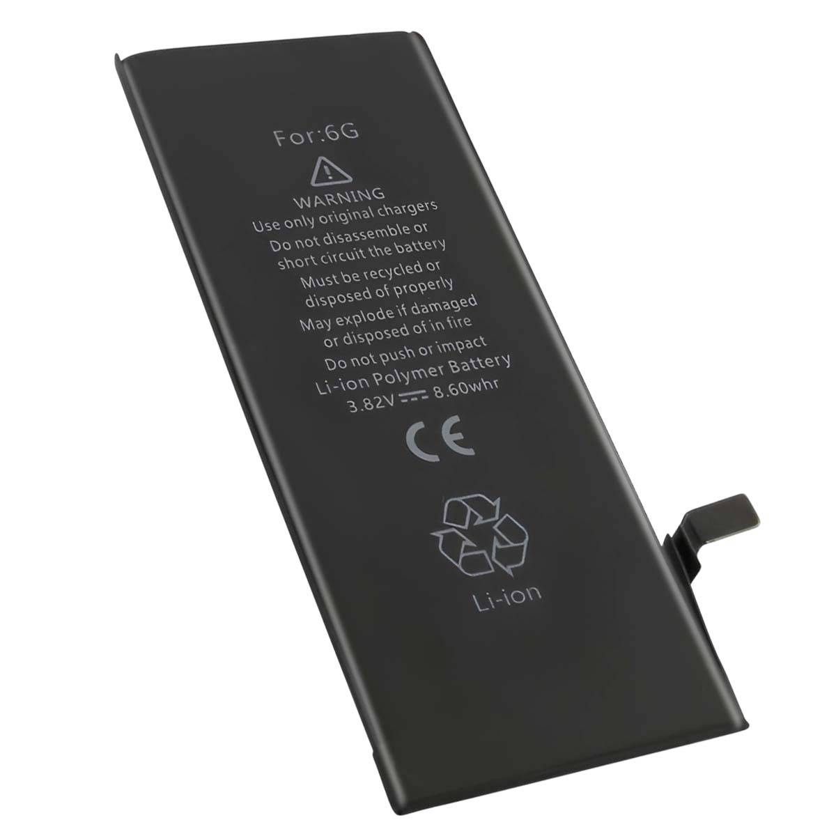 Batterie pour Smartphone iPhone 6 Li-polymère 3.82V 2250mAh 8.6Wh-2
