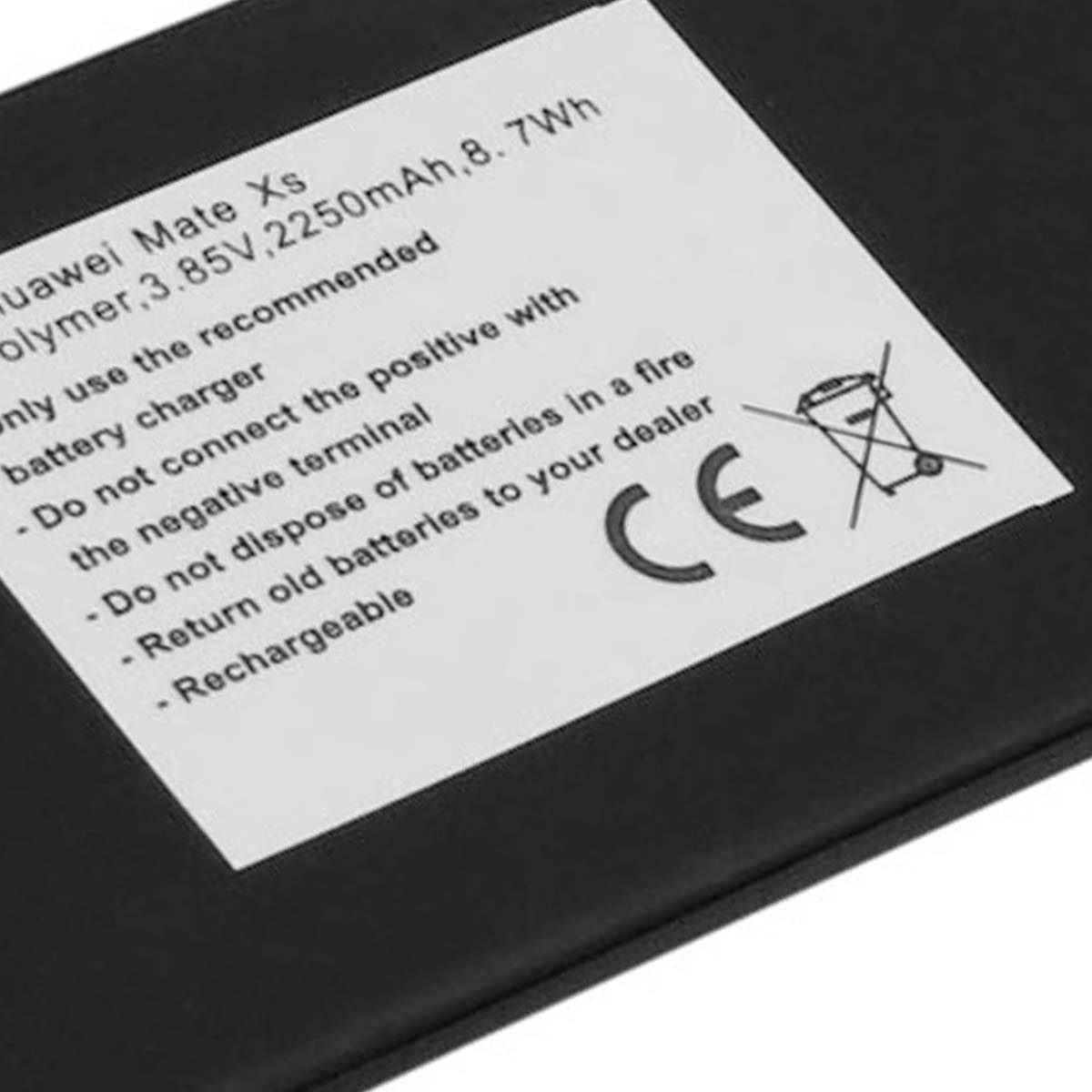 Batterie Li-Polymer 3,85V pour Huawei Mate Xs Compatible HB3246A1EEW-3