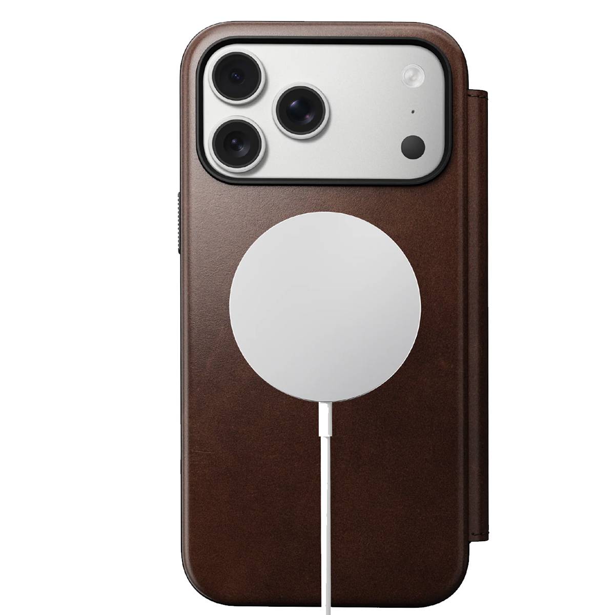 Étui Portefeuille pour iPhone 17 Pro Max MagSafe en Cuir Horween Série Modern-2