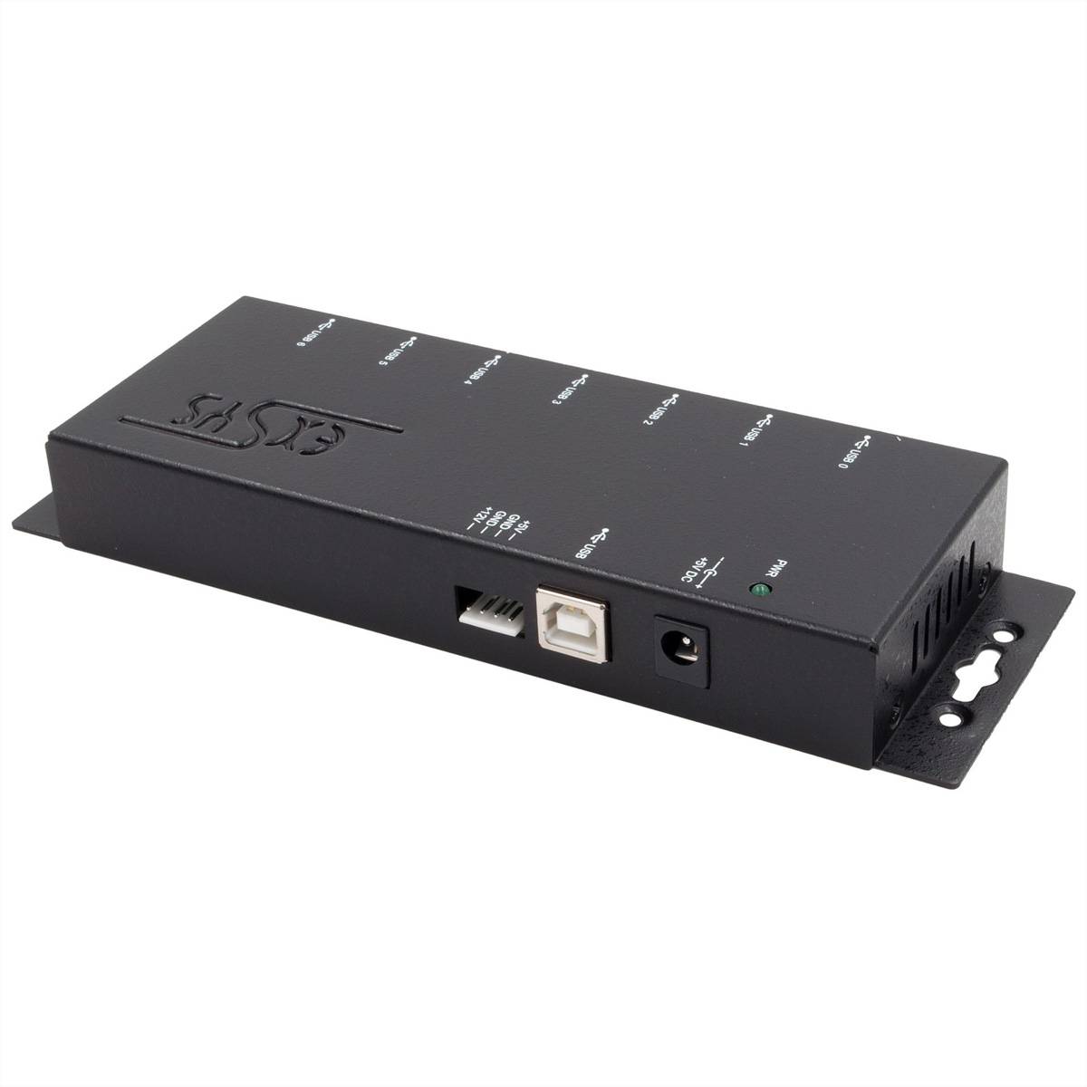 Exsys EXSYS - EX-1177-2S USB 2.0 Hub mit 15KV ESDÜberspannungs-Schutz Hub USB noir-2
