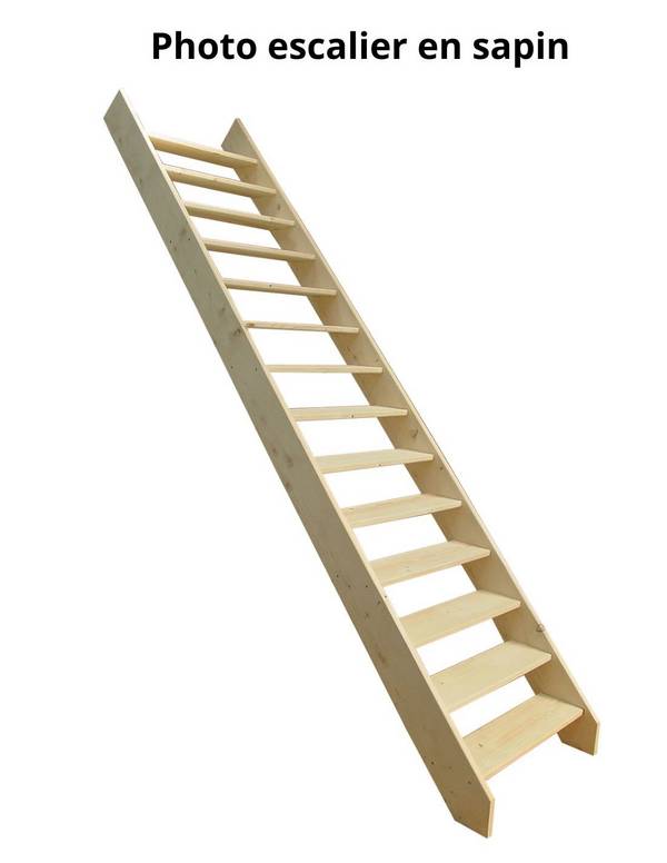Escalier De Meunier Fanlo-70    Douglas  H Sol Sol 300 Cm