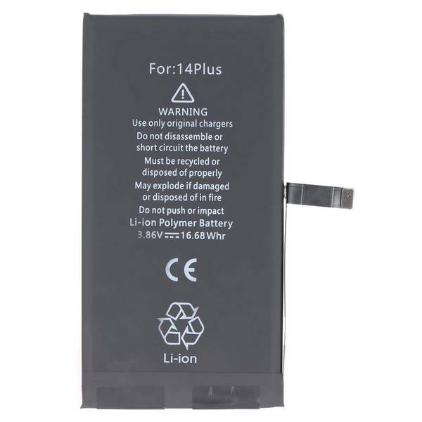 Batterie pour iPhone 14 Plus Li-polymère 3.86V 4325mAh 16.68Wh