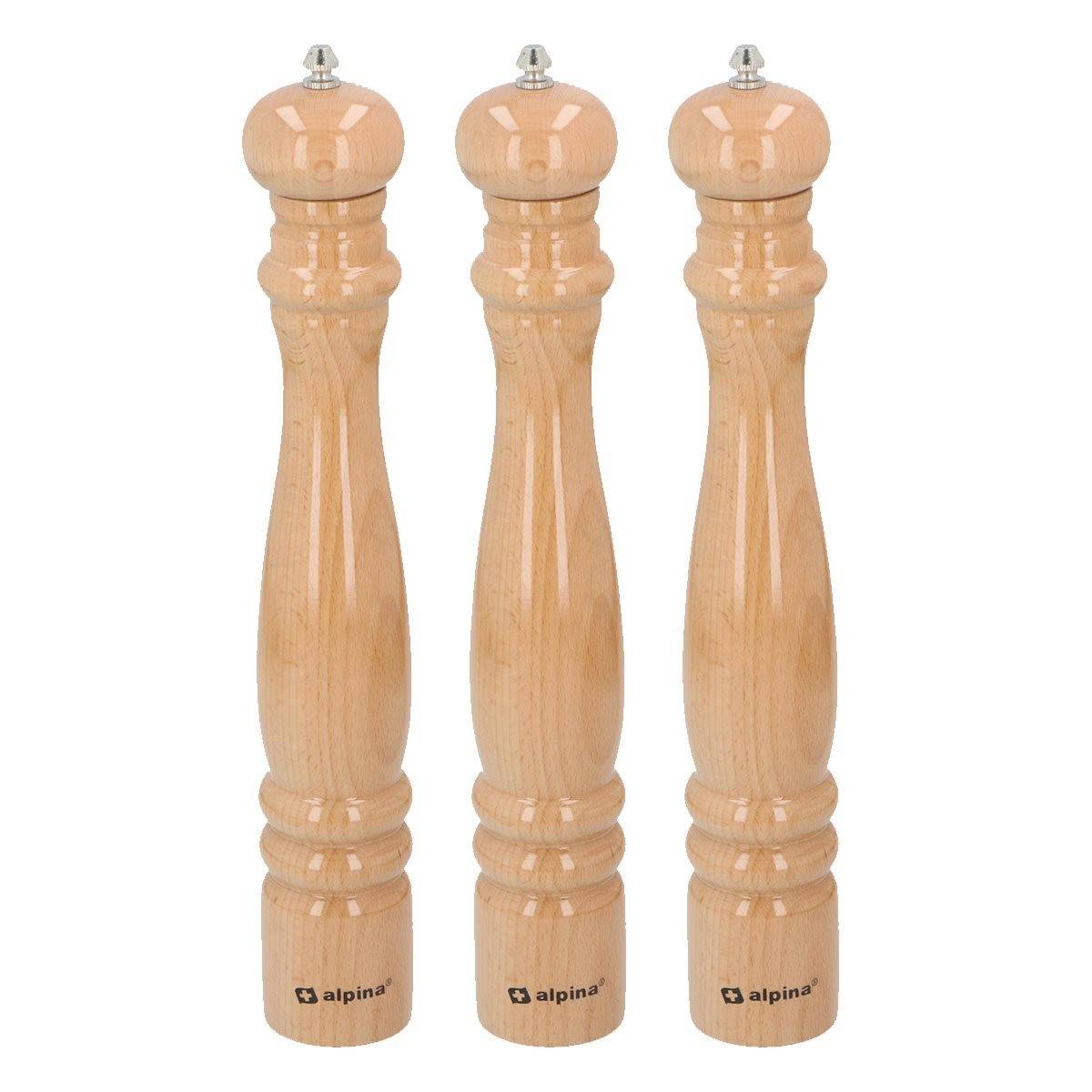 Moulin à Poivre et Épices 36cm Mécanisme Manuel Ultra Durable-2