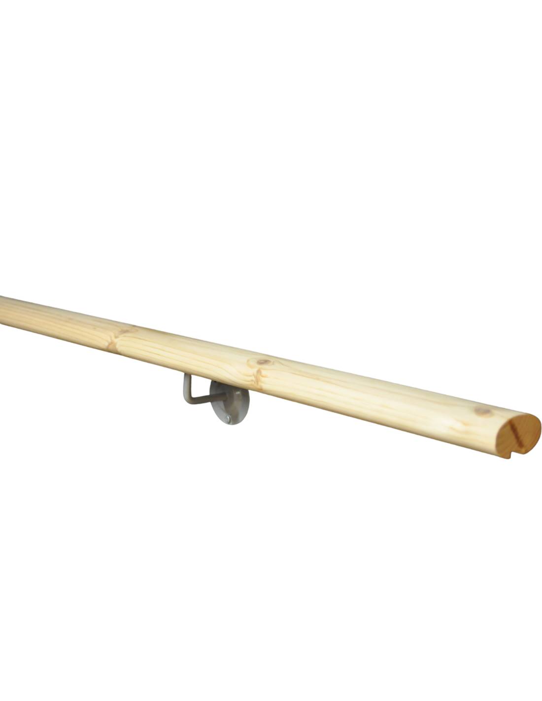 Main Courante Pin Ovale 70x40 Mm L 100 Cm-1