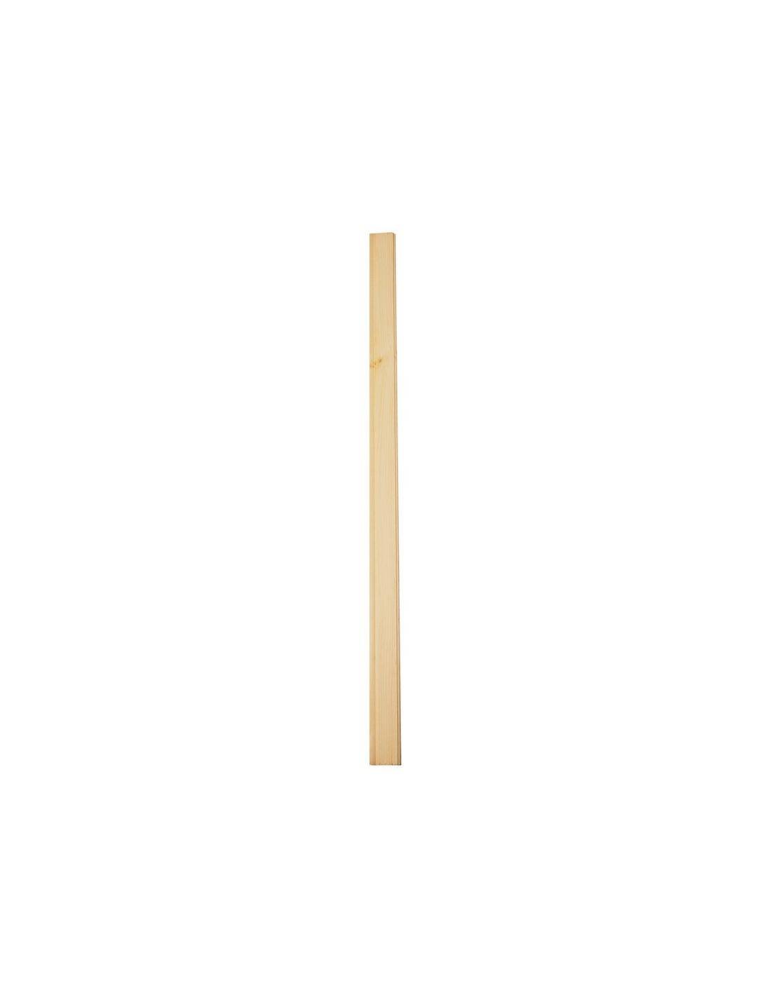 Fuseau Droit En Bois Massif Pour Balustrade Douglas L 95 Cm-0