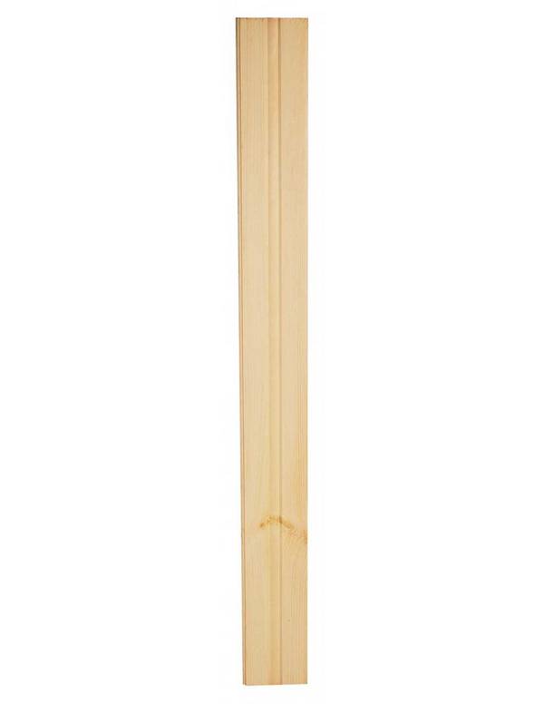 Lame Droite Balustrade Bois Massif 95 Cm - 4 Essences   Pin L      95 Cm