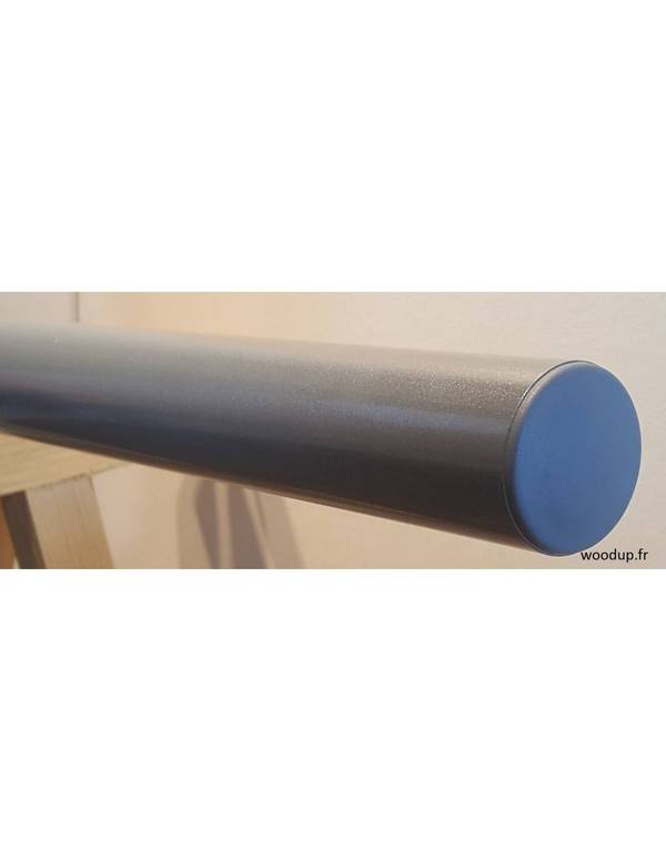 Main Courante Métal Gris ø 40 Mm    L  Gris    250 Cm