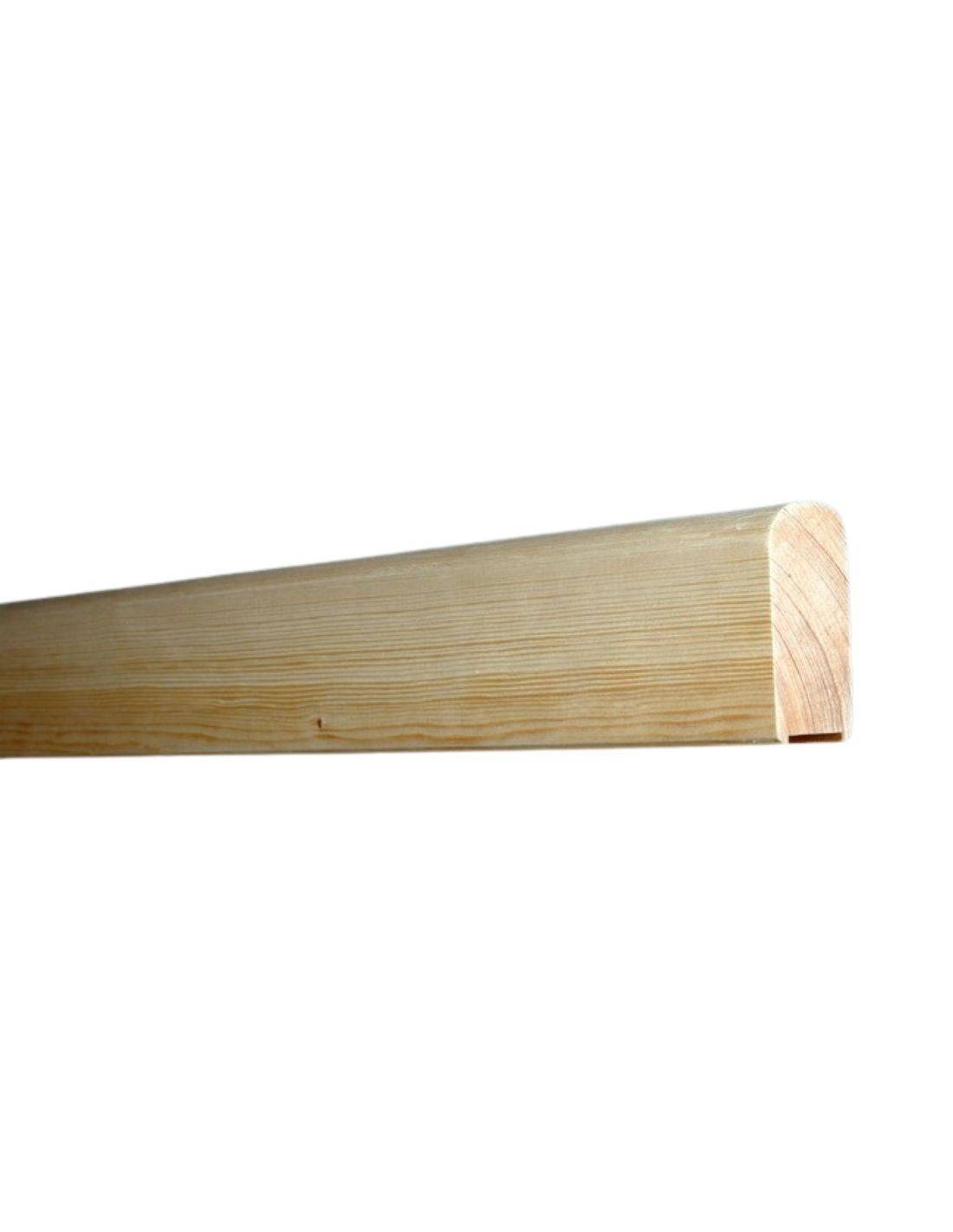 Main Courante Sapin Plate 70x28 Mm L 250 Cm-0