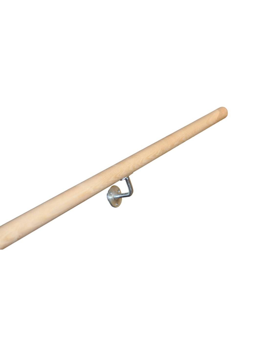 Main Courante Frêne Ronde ø42 Mm L 150 Cm-1