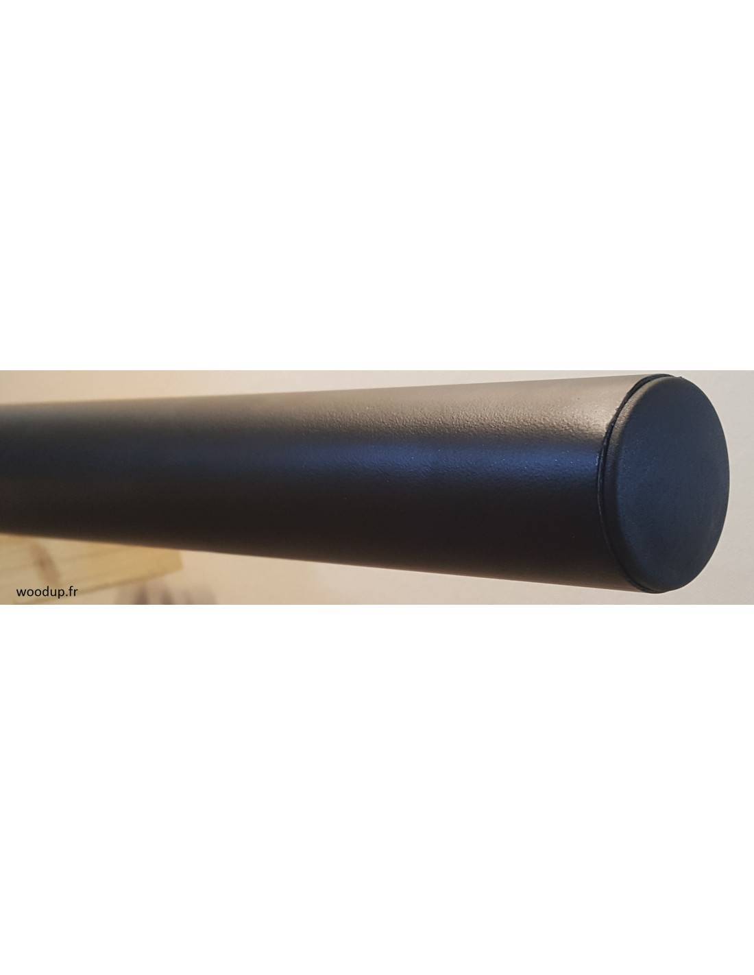 Main Courante Métal Noir Pour Escalier Intérieur L Noir 200 Cm-0