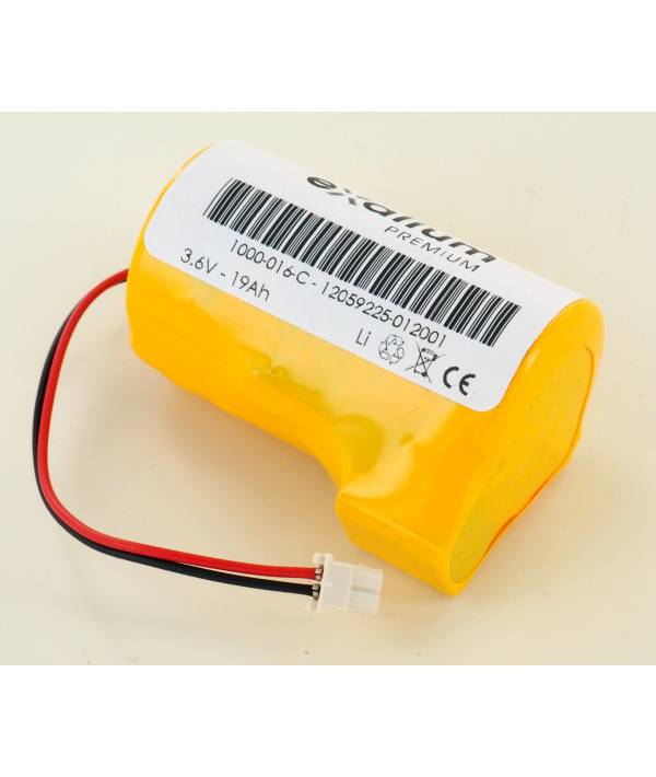 Pile 3.6V 13Ah Lithium Bat-D pour transmetteur enless wireless-0