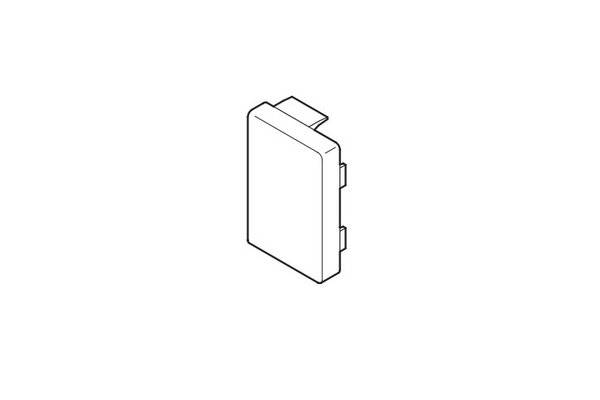 REHAU EMBOUT POUR GOULOTTE AXIS 60x40 PVC BLANC IK10-0