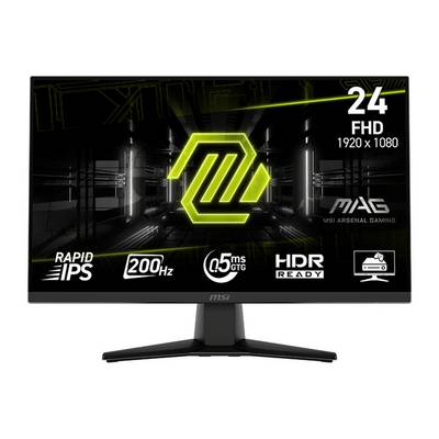 MSI MAG 242F, 60,5 cm (23.8"), 1920 x 1080 pixels, Full HD, LCD, 0,5 ms, Noir-0