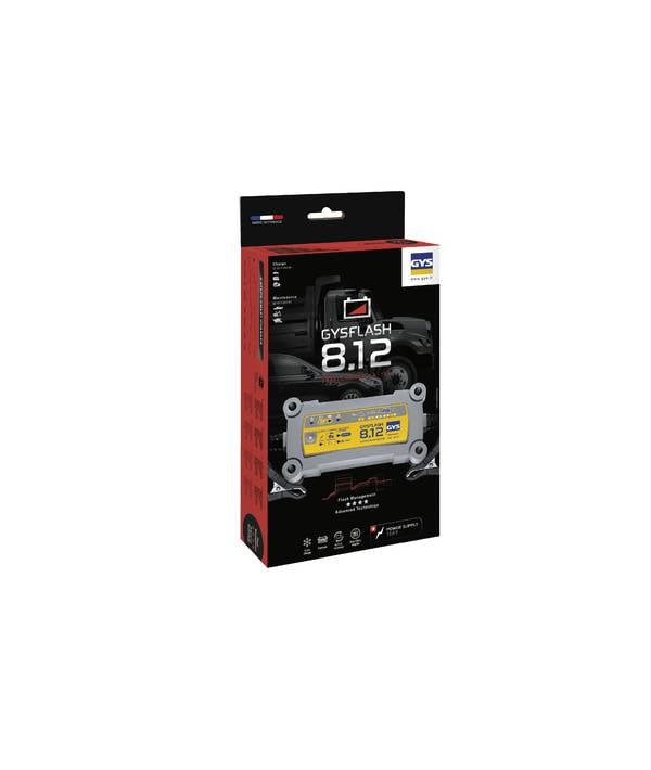 Chargeur batterie Plomb 12V 8A de 15 à 160Ah GYSFLASH 8.12-1