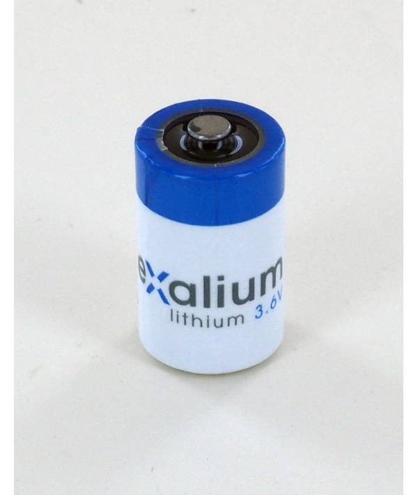 Pile lithium 3V 0.9Ah 1/2AA CR14250 Exalium-0