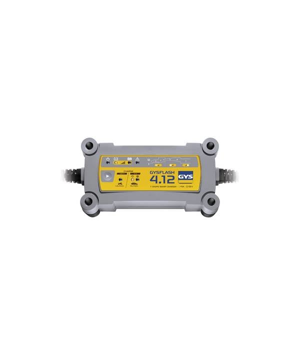 Chargeur batterie Plomb 12V 0.8/4A de 1.2 à 90Ah GYSFLASH 4.12