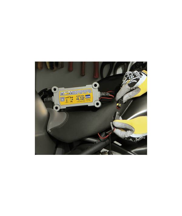 Chargeur batterie Plomb 12V 0.8/4A de 1.2 à 90Ah GYSFLASH 4.12-2