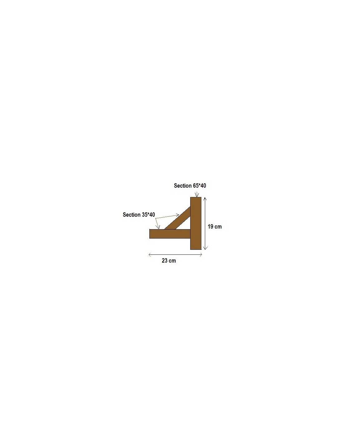 Marquise Bois Sapin Légère 150 Et 180 Cm - Kit Campviel | Woodup Longueur (cm) 150 / Profondeur (cm)-2