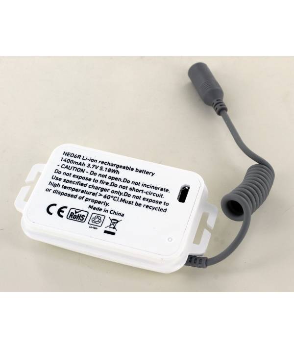 Batterie 3.7V 1.4Ah Li-Ion pour Lampe Frontale LedLenser NEO6R-1