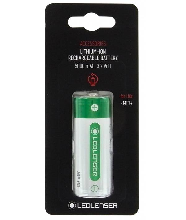 Batterie 3.7V 5Ah Li-Ion 26650 pour Lampe Torche LedLenser MT14-0