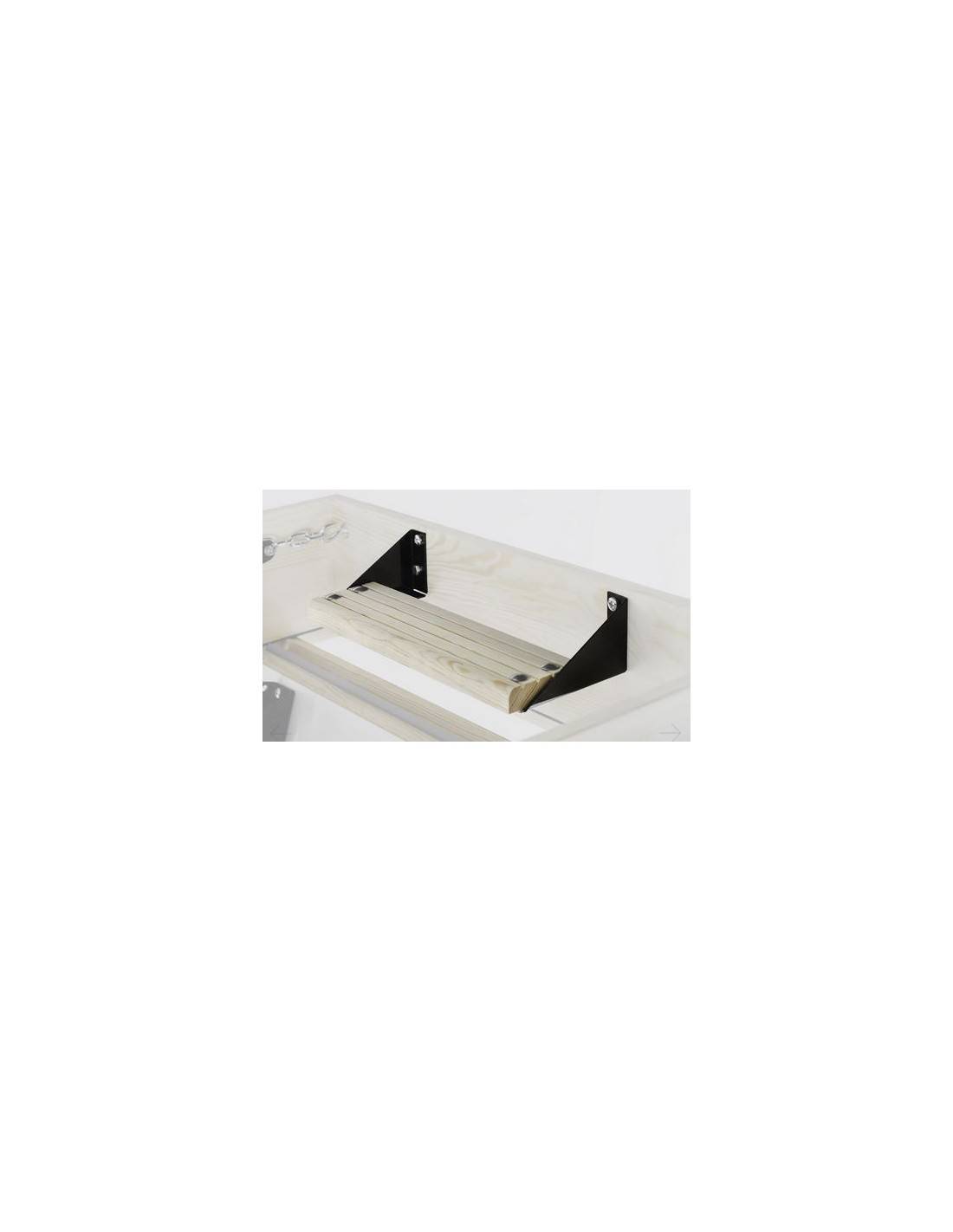 Escalier Escamotable Chalançon - Trappe Isolée 86 Mm, H Max 2m80 Caisson 120 X 70 Cm-4