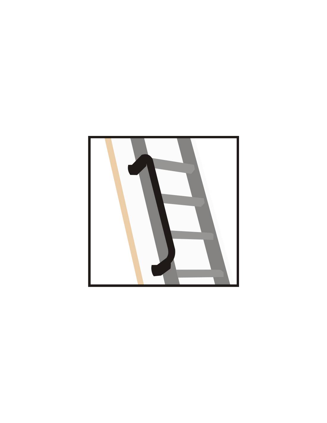 Escalier Escamotable Cabal 46 Mm – Aluminium Et Trappe Isolée Caisson 110 X 70 Cm-3