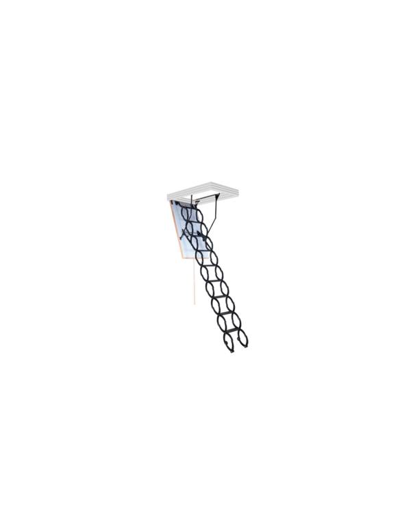 Escalier Escamotable Métal étirable – Isolation Et Sécurité Caisson 70 X 70 Cm