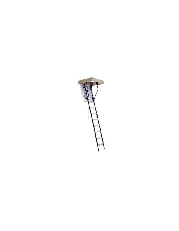 Escalier Escamotable Nozieres 26 Mm – Faible Encombrement Caisson 90 X 60 Cm