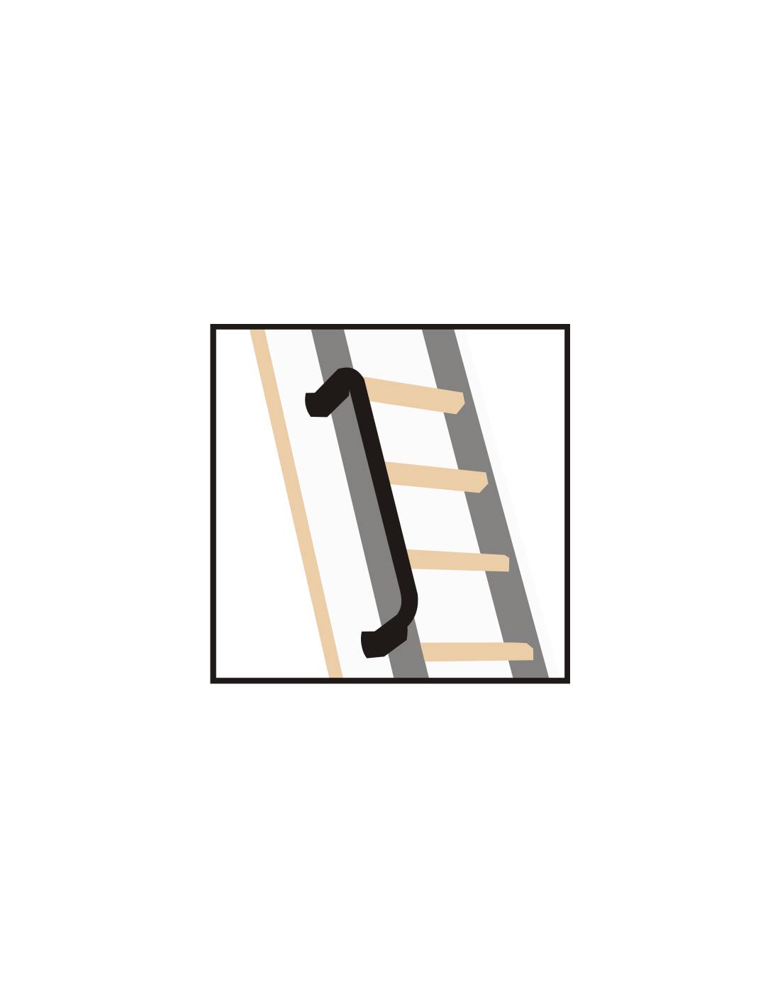 Escalier Escamotable Faible Encombrement Isolé 86 Mm Caisson 100 X 50 Cm-4