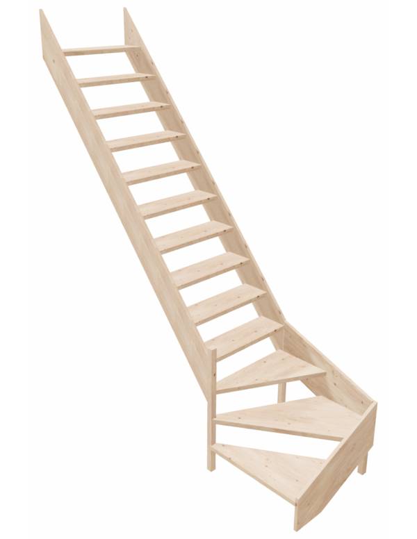 Escalier de meunier AZET Sapin