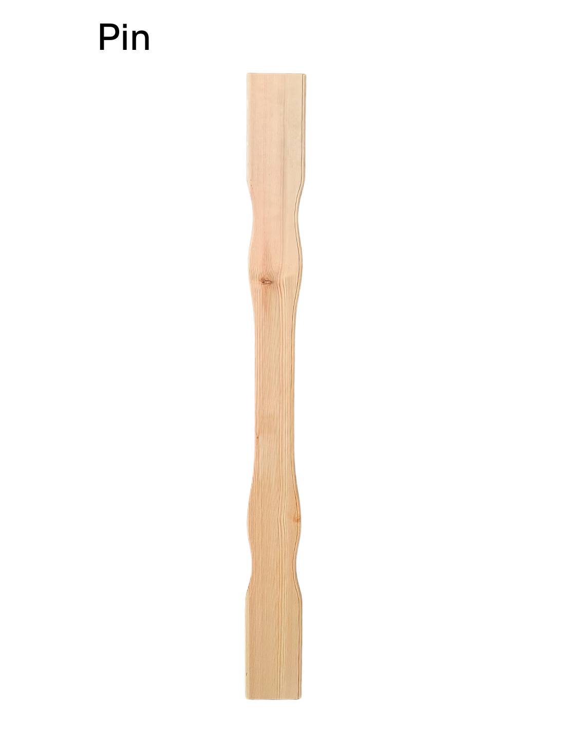 Lame Moulurée En Bois Massif Pour Balustrade Pin L Cm-0