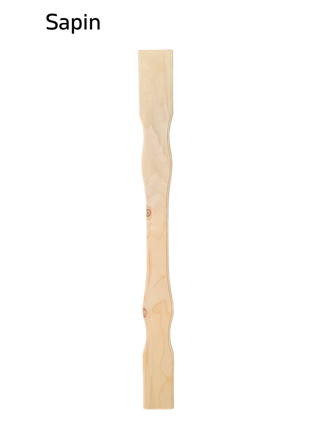 Lame Moulurée En Bois Massif Pour Balustrade Sapin L Cm-0