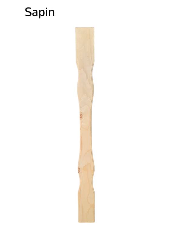 Lame Moulurée En Bois Massif Pour Balustrade Sapin L Cm
