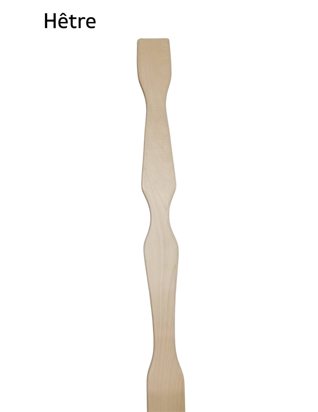 Lame Moulurée En Bois Massif Pour Balustrade Hêtre L Cm-0