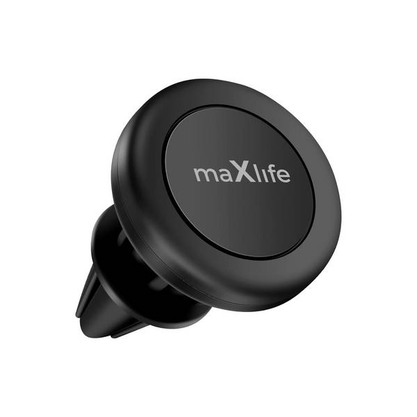 Support Voiture Magnétique pour Smartphones à Fixer sur Grille d'Aération