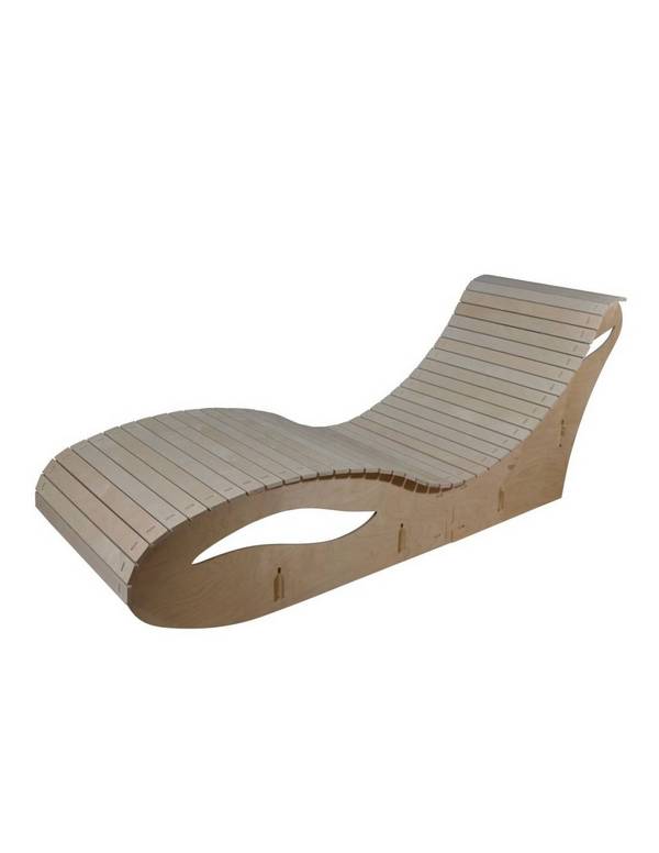 Bain De Soleil En Contreplaque