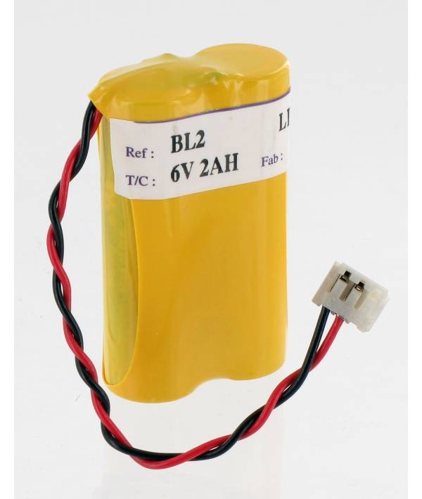Pile Alarme type BL2 lithium 6V 2Ah-1