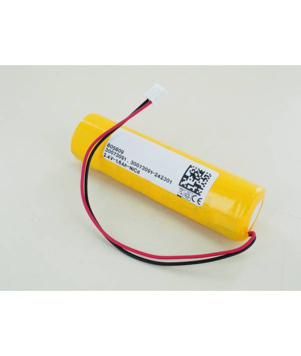 Batterie 2.4V 1.6Ah NiCd 805809 pour BAES URA 117319-0